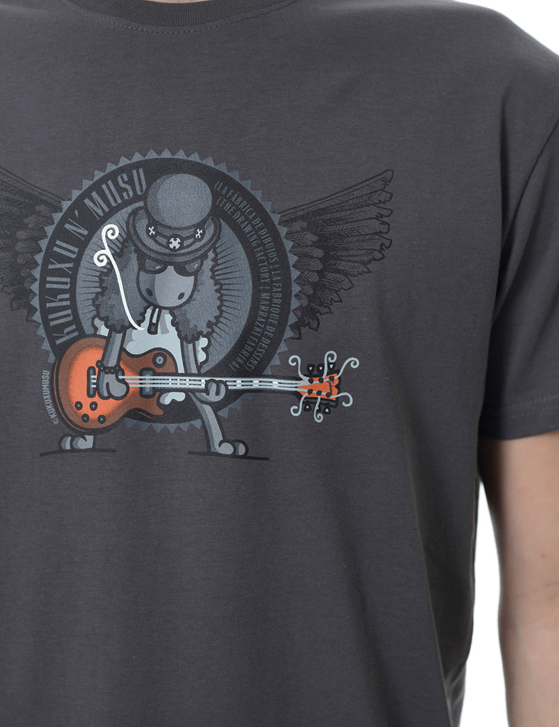 Kukuxumusu Mens T-Shirt Guitar Hero