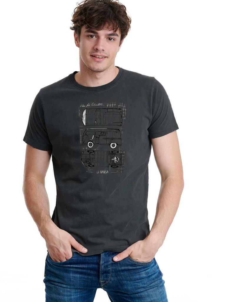 Plano Van Mens T-Shirt La Nansa