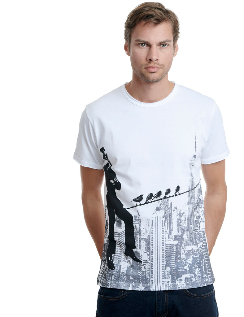 Skyline - Replica Mens T-Shirt