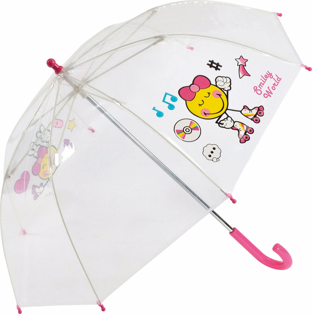 Ομπρέλα Παιδική Smiley Pink
