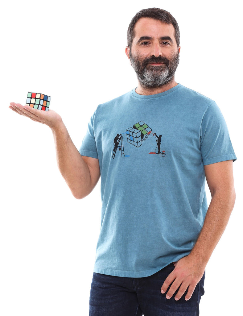 Cubo Rubic Mens T-Shirt La Nansa