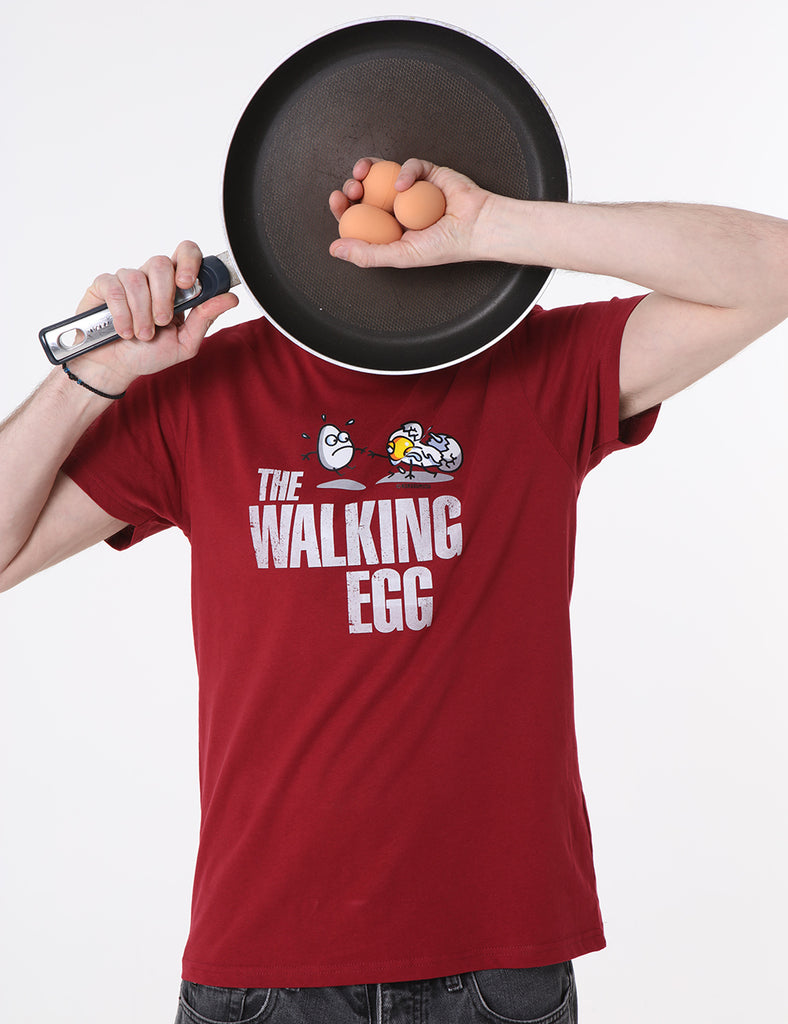 Kukuxumusu Mens T-Shirt The Walking Egg