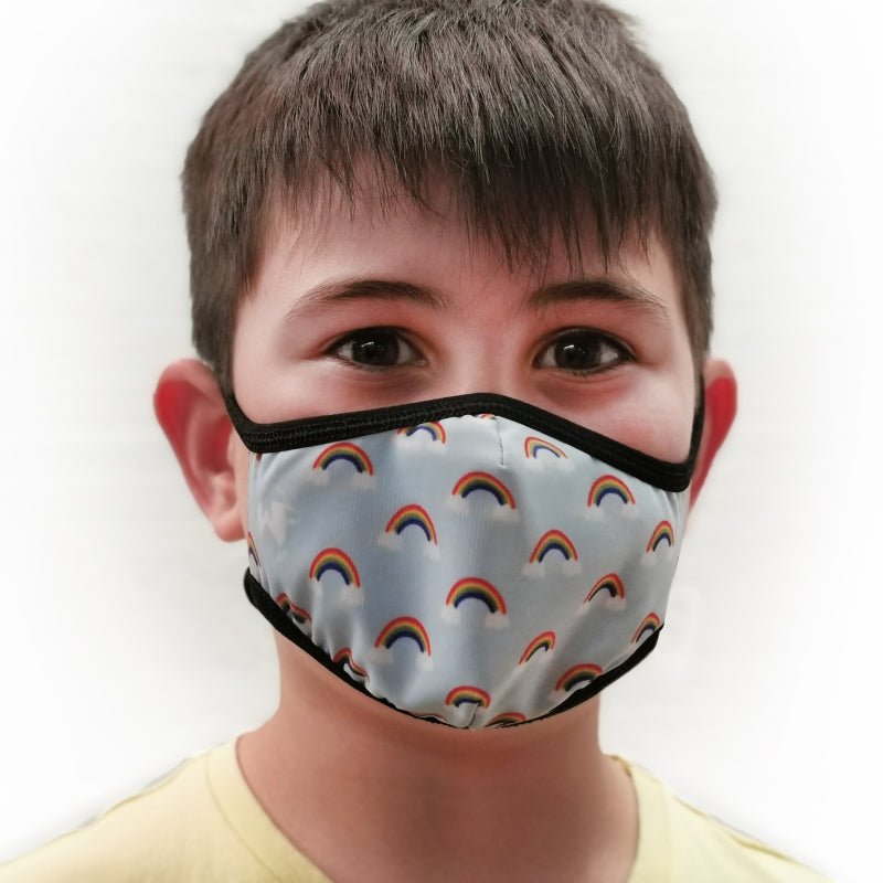 Επαναχρησιμοποιούμενη Παιδική Μάσκα WindFlap Arco Iris 3-5 ετών