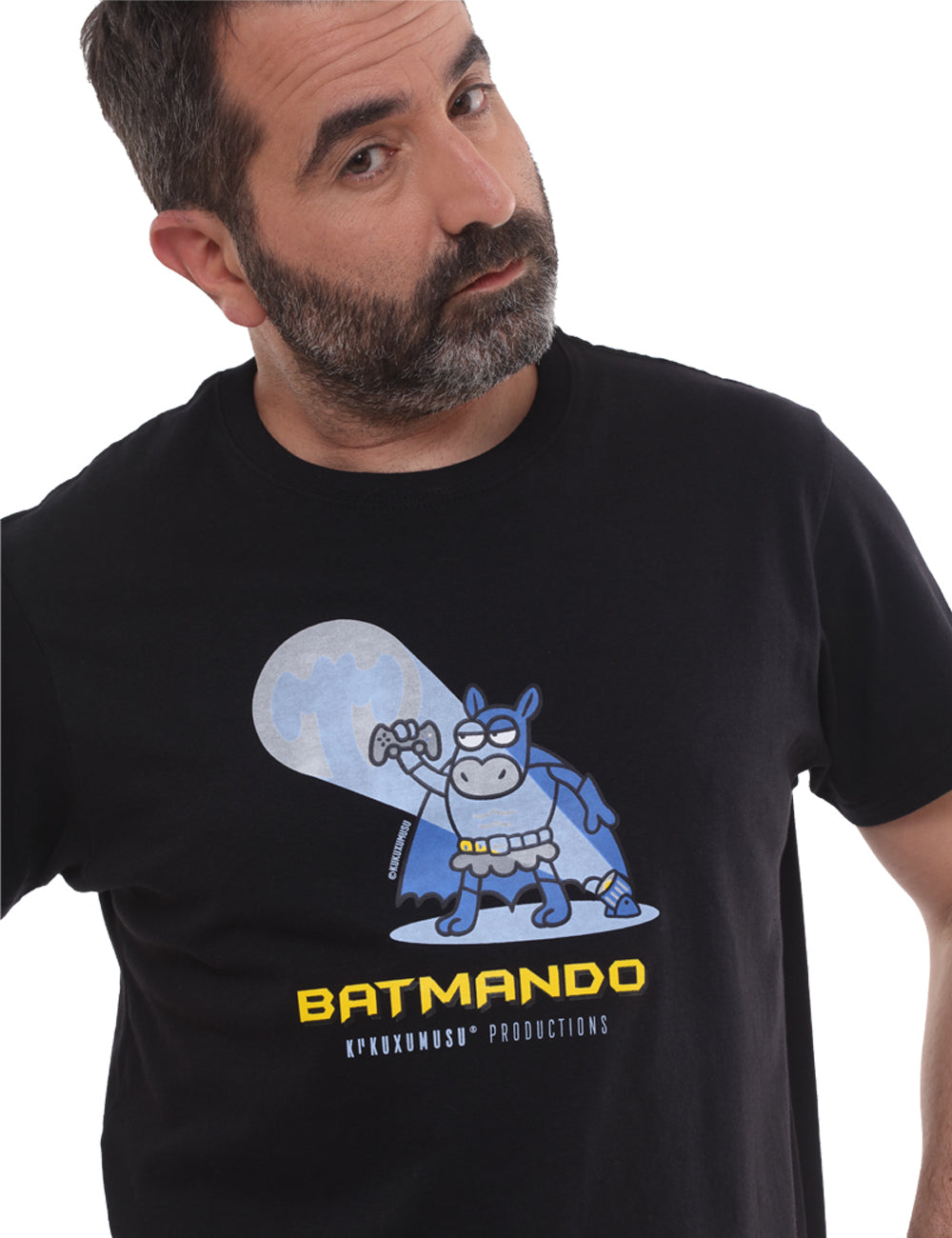 Kukuxumusu Mens T-Shirt Batmando