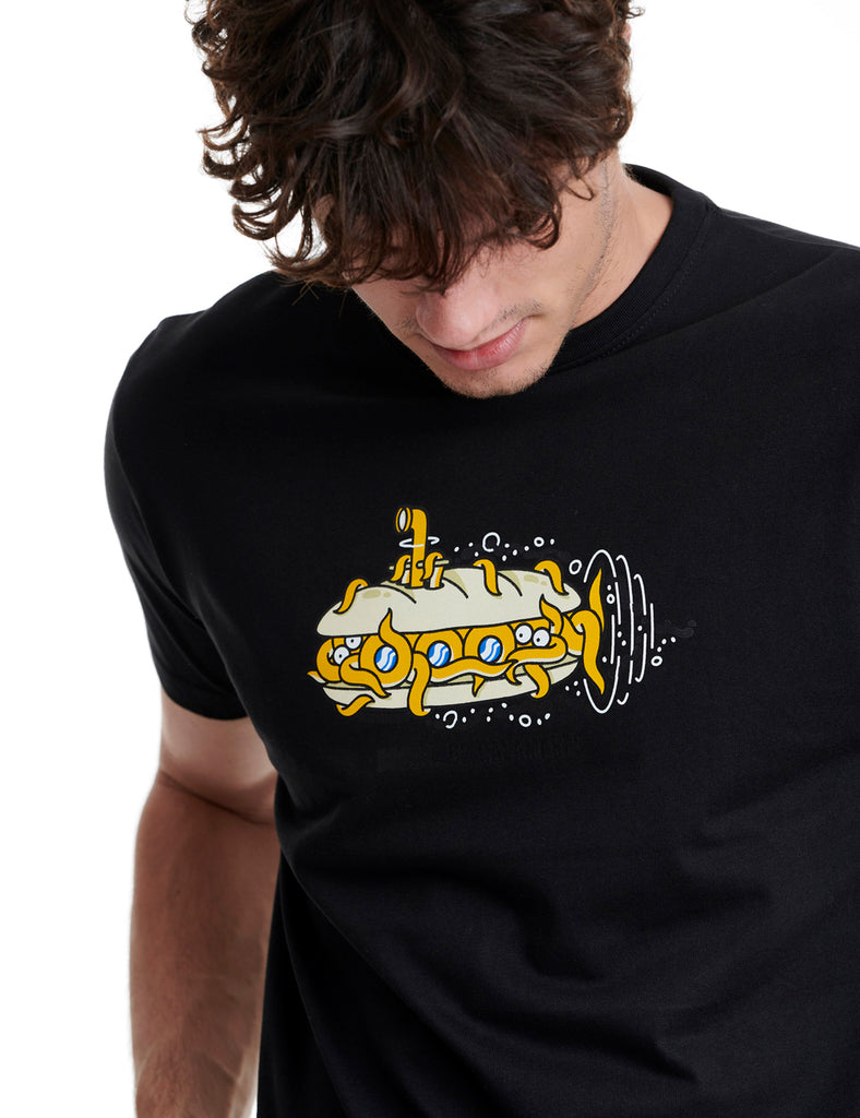 Kukuxumusu Mens T-Shirt Bocata de Calamares