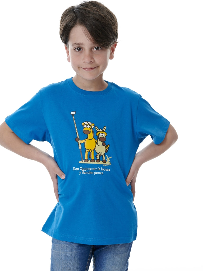 Cervantes Selfie Kids T-Shirt