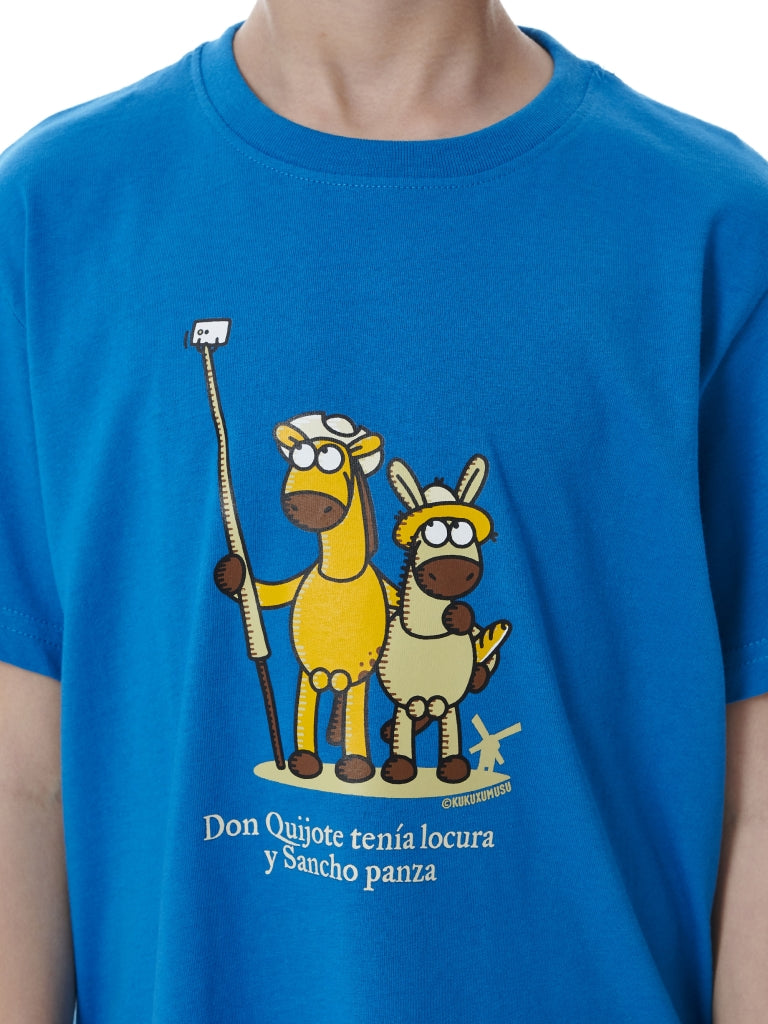 Cervantes Selfie Kids T-Shirt