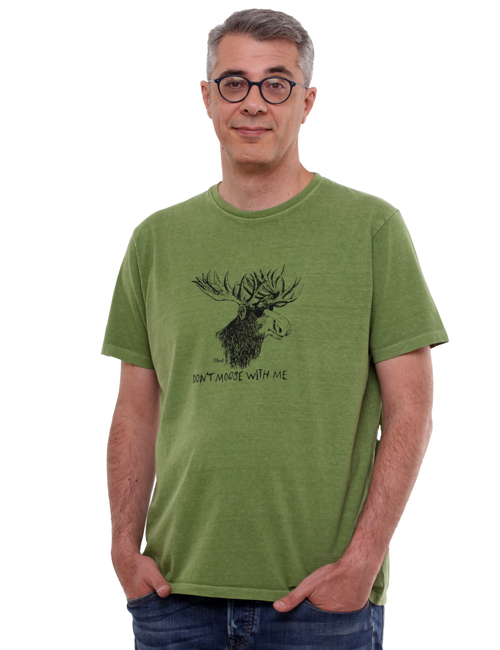 Gafas Ciervo Mens T-Shirt