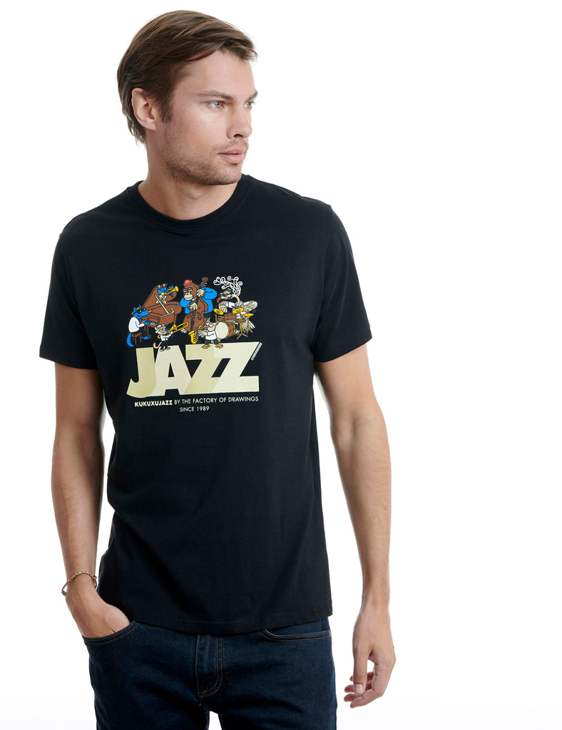 Jazz kukuxumusu tshirt black