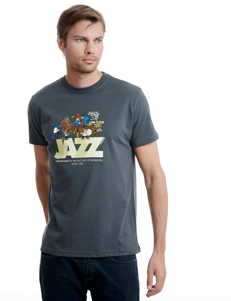 Jazz kukuxumusu tshirt gris