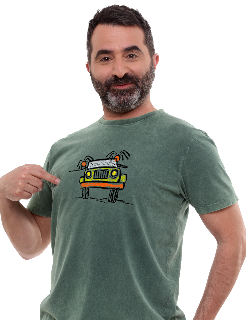 Ba-Hui Jeep Mens T-Shirt