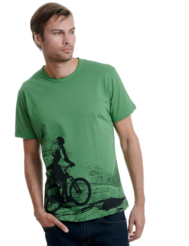 Mountain bike Replica tshirt Greece green