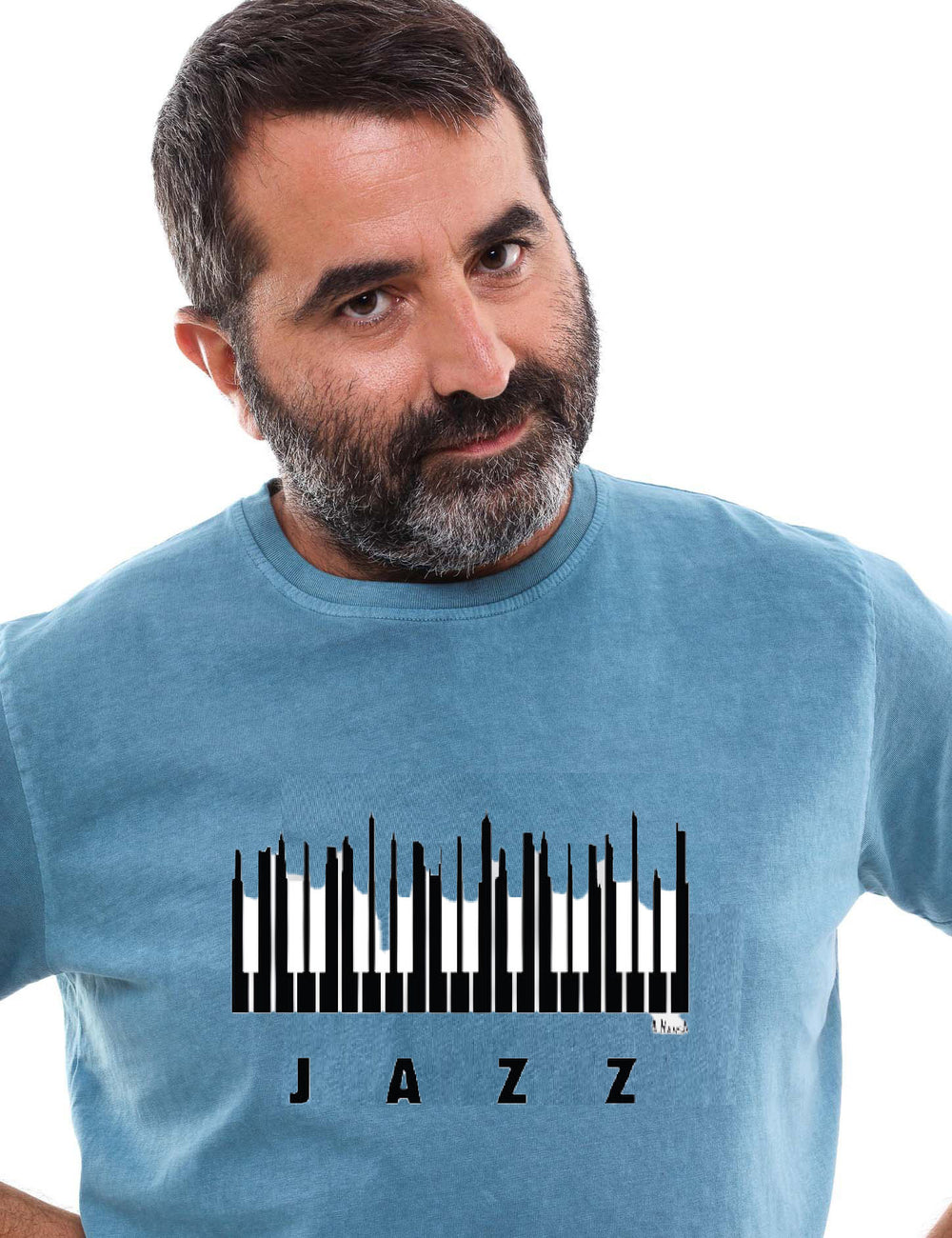 Piano Mens T-Shirt La Nansa