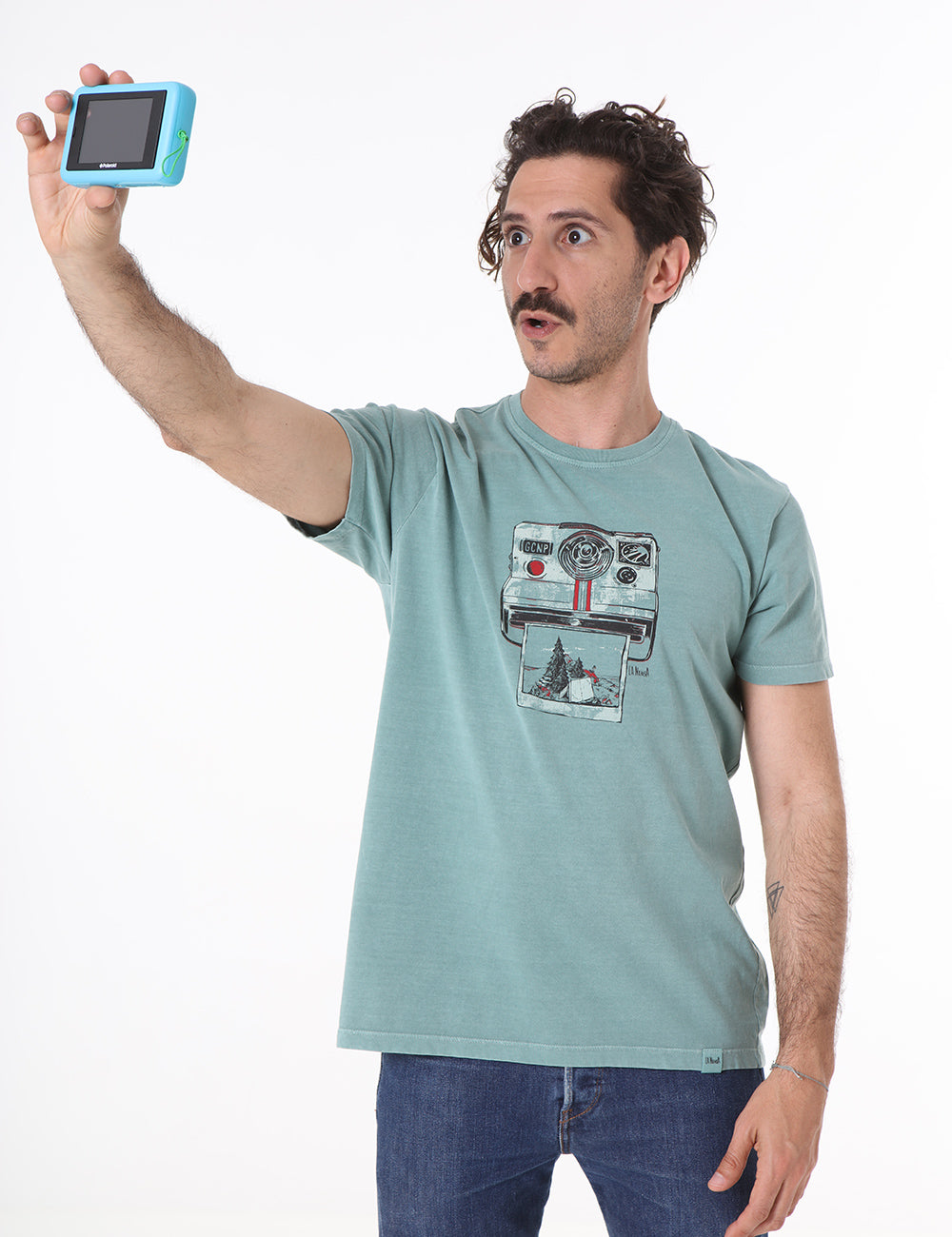 Polaroid Mens T-Shirt La Nansa