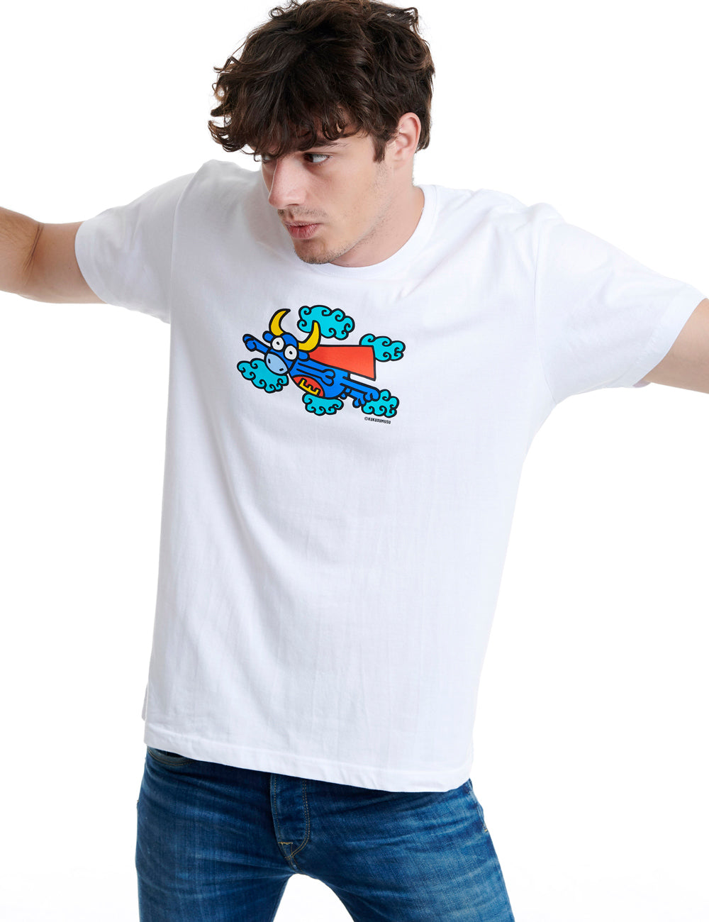 Kukuxumusu Mens T-Shirt Superbull