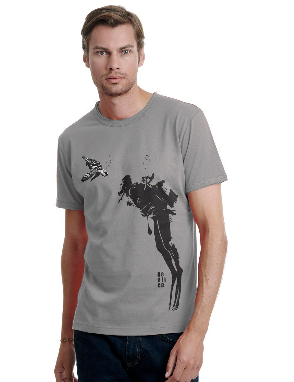 Diver - Replica Mens T-Shirt